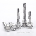 Stainless Steel Hex Flange Self Drilling Screws